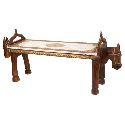 Priceville Solid Wood Bench