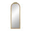 Miroir de plancher en bois 19 po x 56 po, miroir de maquillage complet pour salle de bain, salon, chambre à coucher
