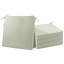 Coussin de chaise de patio avec poignée et attaches pour canapé de jardin, 19 po x 19 po x 3 po-1017934627-1015537573