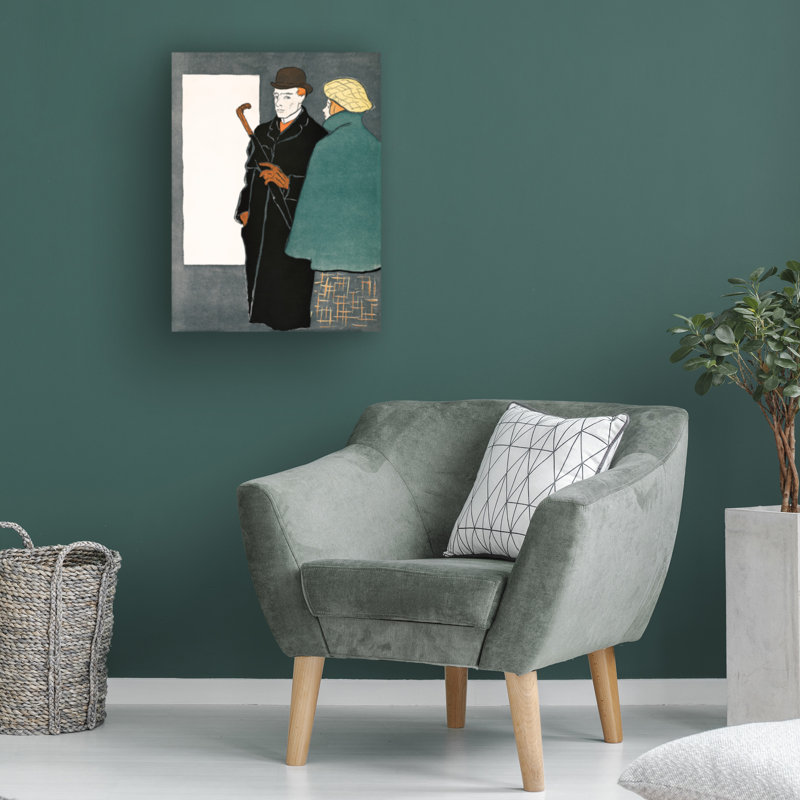 Art sur toile, Bachelor Edward Penfield, H 19 po x l 14 po