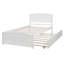 Lit plateforme simple avec lit gigogne-1955888545