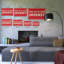 «Find Joy In Your Journey Street» (paquet de 2) en plastique 8 po x 12 po