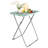 Folding Table End Table For Small Space Living Room