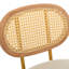 Atlis Swivel Upholstered Adjustable Height Counter Stool with Metal Frame-1351280984