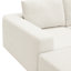 Canapé modulaire moderne en U de 110 po x 72 po Modern Canapé, ensemble de canapé en chenille de luxe, canapé-lit en mousse-98003476