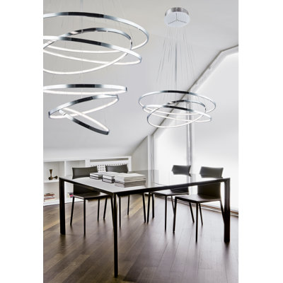 3 - Light LED Cluster Pendant
