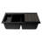 33.86'' L Double Bowl Granite Kitchen Sink-95312609