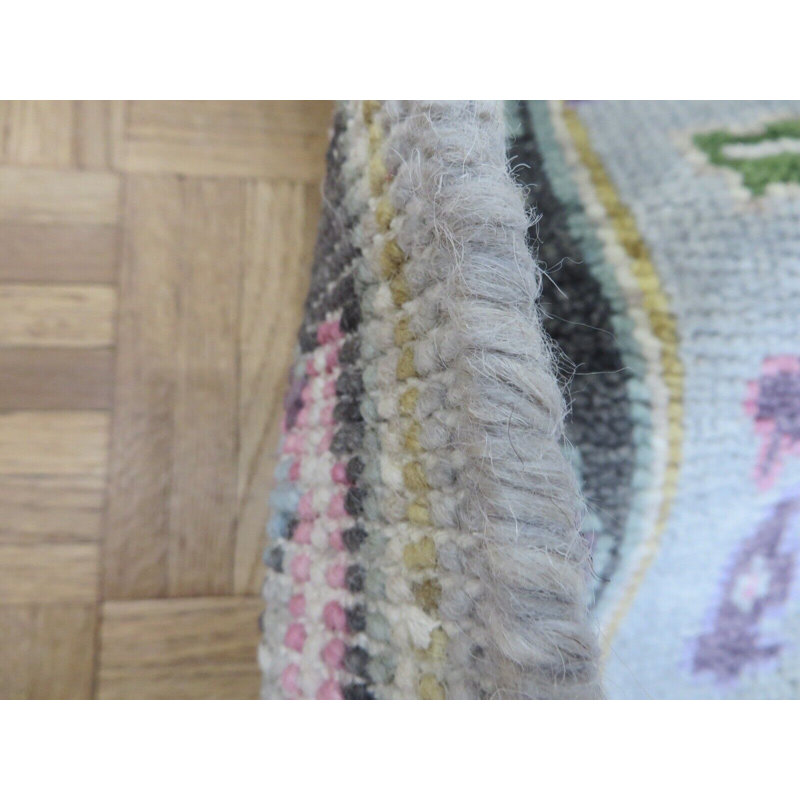 Tapis unique gris de 3 pi x 19 pi 11 po