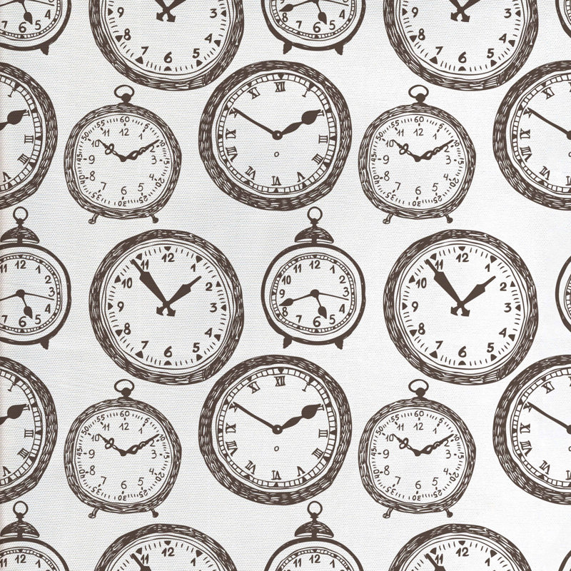 Tissu d’horloge, l 36 po x L 360 po