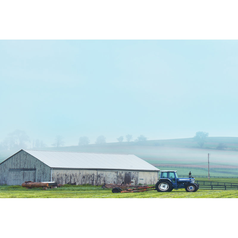 Barn Scene VII by James McLoughlin - Photograph, 20cm H x 30cm W, Black Floater Framed