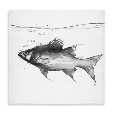 Swimming Fish Tablecloth - Marine Home Decor Indoor/Outdoor