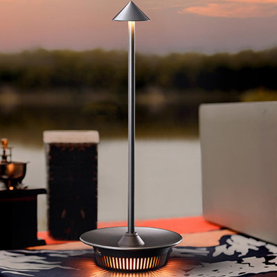 Rechargeable Table Lamp Cordless Battery Operated,Restaurant Dinner Table Lights Table Mini,Small Led Cordless Table Lamp For Dining Tables Outdoor Pa -  Kazoo, C1857