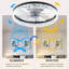 Ceiling Fan With Lights Dimmable LED