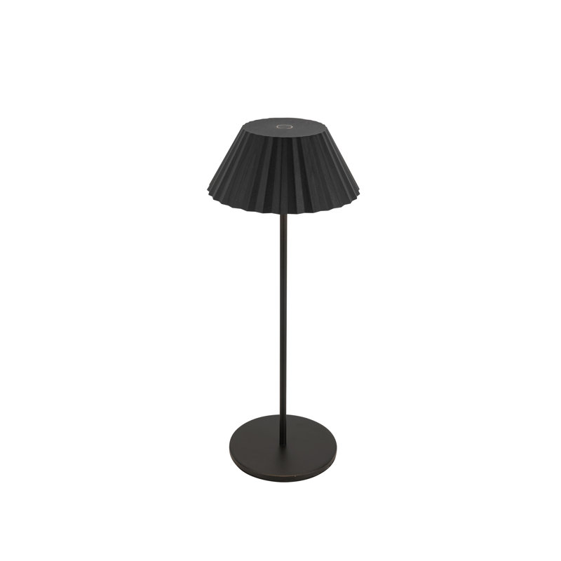 Zola LED Standard Table Lamp, Black