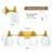 Dimmable Bathroom Vanity Light with Frosted Glass Shade-188272543-186880219