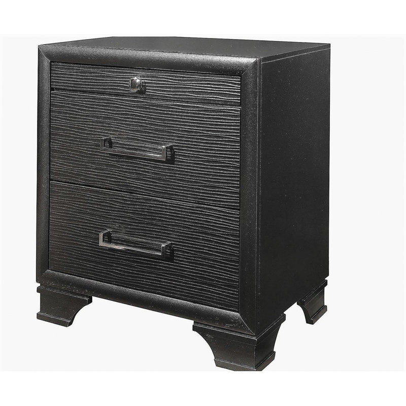 Table de chevet civic Grey, Gris
