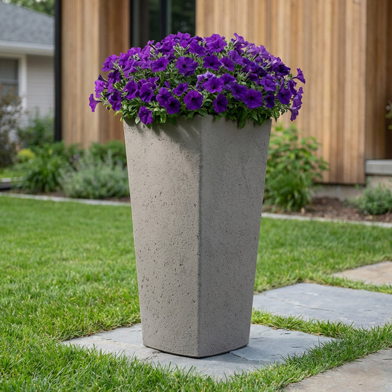 Handmade Pot Planter, Warm Gray