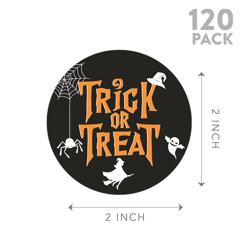 Ensemble de 120 décorations Happy Happy Halloween