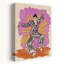 Expressive Fashion Dance Abstract Bold Colorful Wall Art Print by Nicholas - Wrapped Canvas Print-1440246728