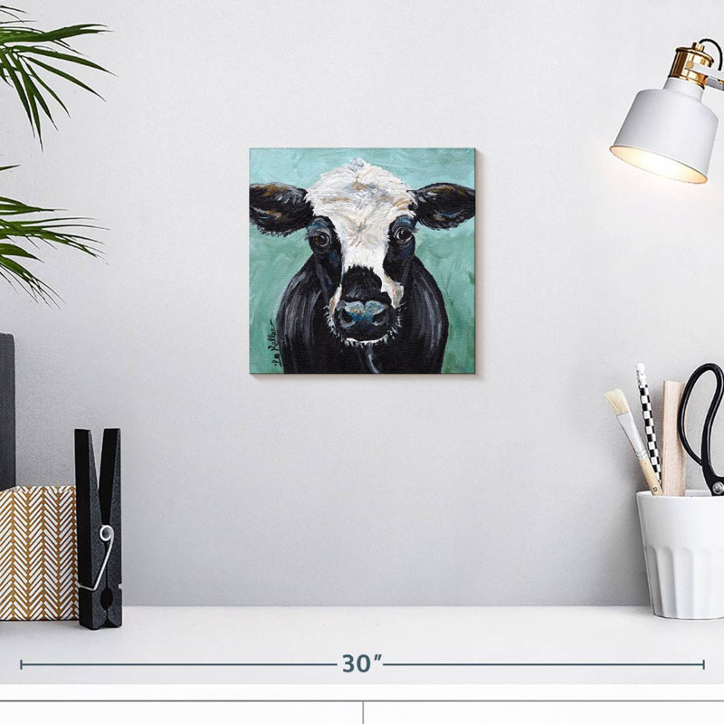 Vache Clyde, H 10 po x l 10 po