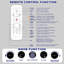 Toilettes bidet intelligentes Breezebath avec réservoir intégré de 4 litres (1,06 gal/min), ouverture/fermeture et chasse d'eau automatiques, siège chauffant, affichage numérique, veilleuse, émail antibactérien, certifiées WaterSense, cUPC et cETL.-126947914