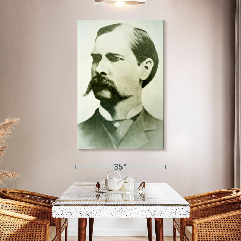 Lelar Wyatt Earp 1886, H 51 po x l 34 po