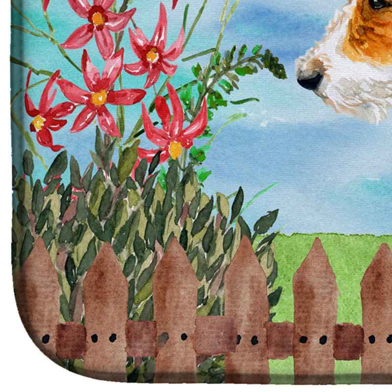 Tapis de séchage Fox Terrier