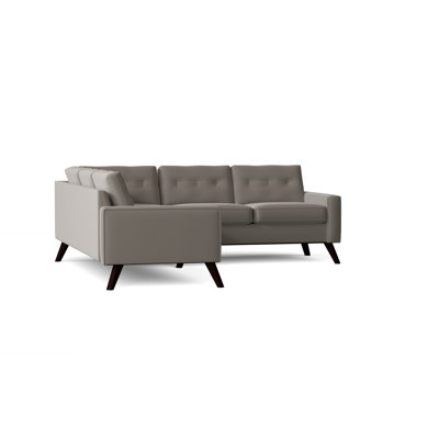 Amber Upholstered L-Shaped Sectional