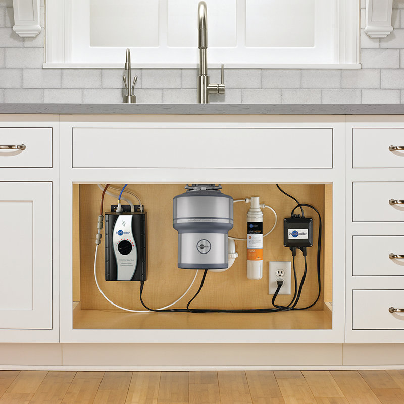 Evolution 1 HP Continuous Garbage Disposal, Power Cord Included