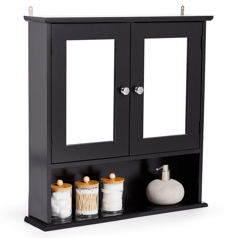 Canterbury 56cm x 58cm Surface Mount Mirror Cabinet