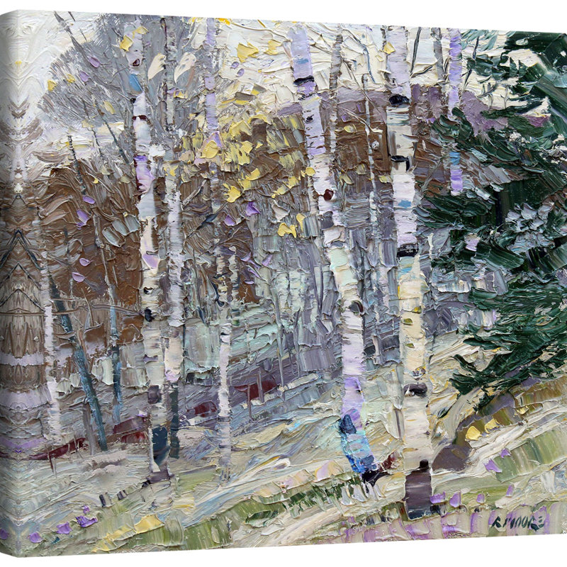 « aspens », reproduction d’art sur toile