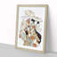 Dancer by Katsukawa Shunsho - Picture Frame Painting Print-55491276-55491277