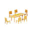 9 Pcs Grade-A Teak Wood Dining Set: 94" Double Extension Oval Table And 8 Atnas  Armless Chairs #11AT2200-855854748