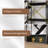 Modern Triple Column 6-Tier Standing Bookshelf – 24 Open Display Shelves, Large Industrial Wooden Bookcase with Storage Cabinet – Organizer for Living Room, Bedroom, Home Office, Black-1184487768