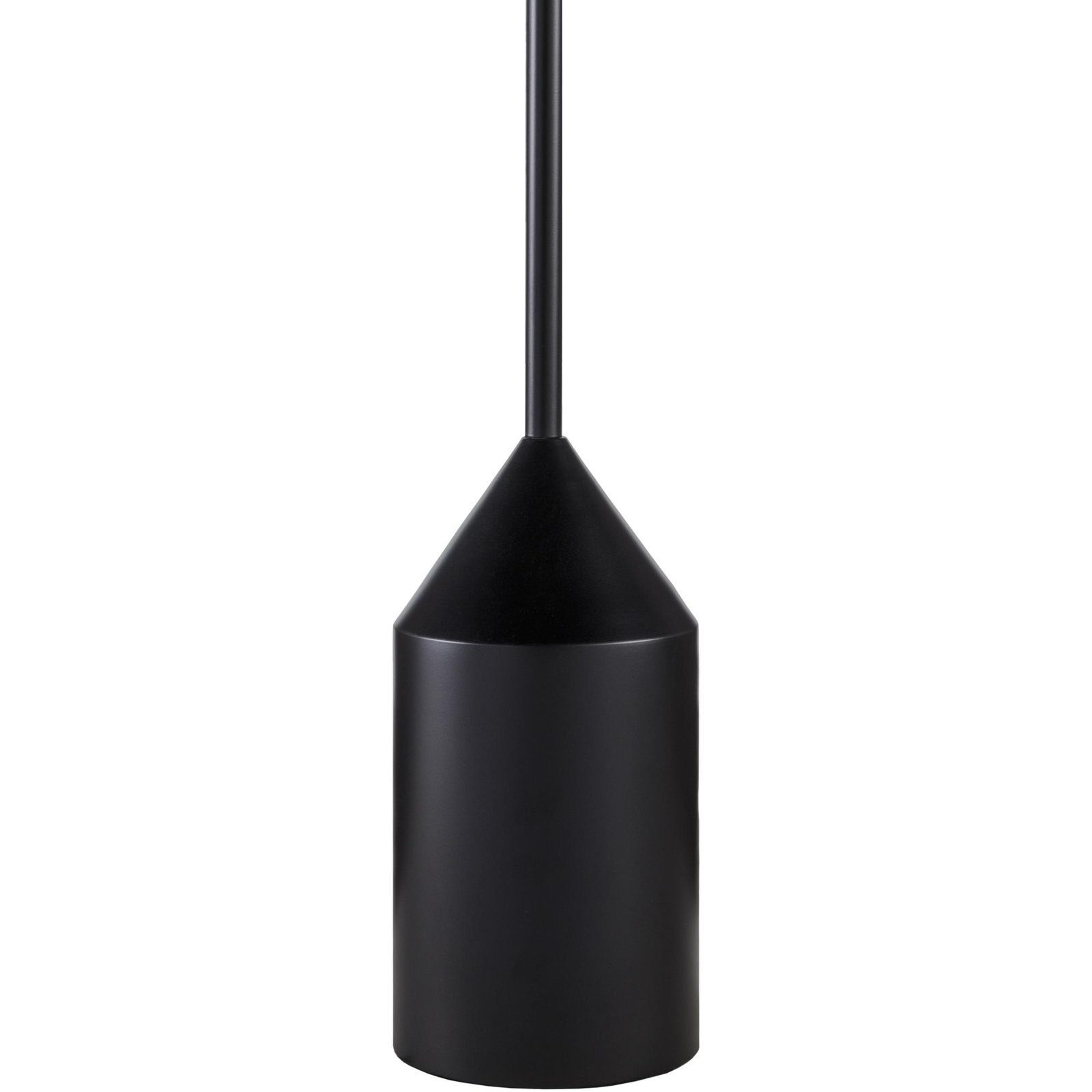 Jemma 59'' Iron Floor Lamp, Black, Black
