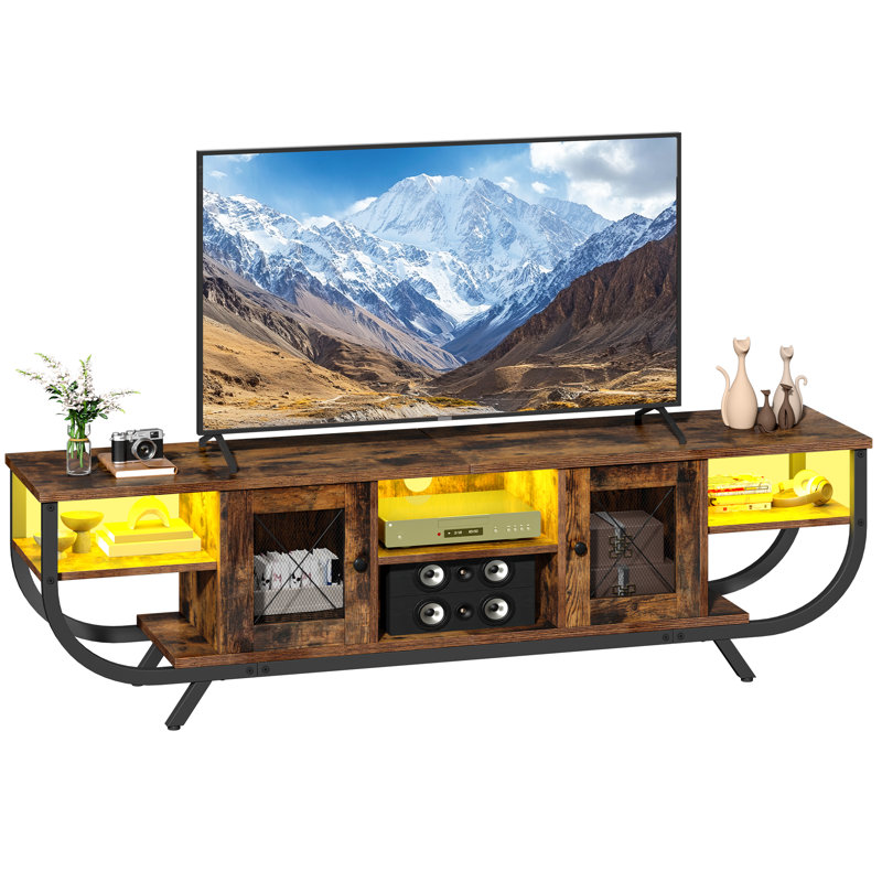 Unfinished TV Stand, Brown, 45cm H x 160cm L x 35cm W