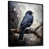 Black Floater Framed