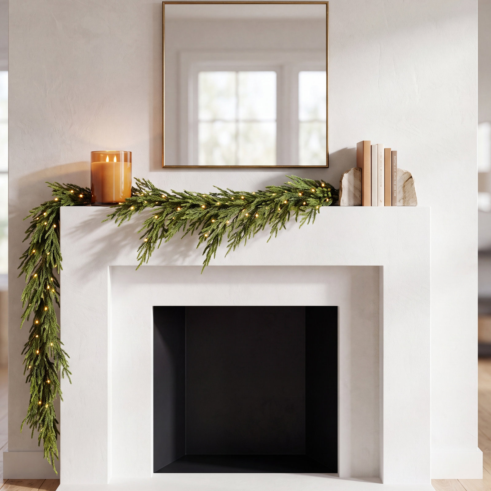 Noreen 60" Pre-Lit Christmas Garland