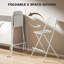 Ensemble de 2 tabourets pliables avec repose-pieds-1230872545