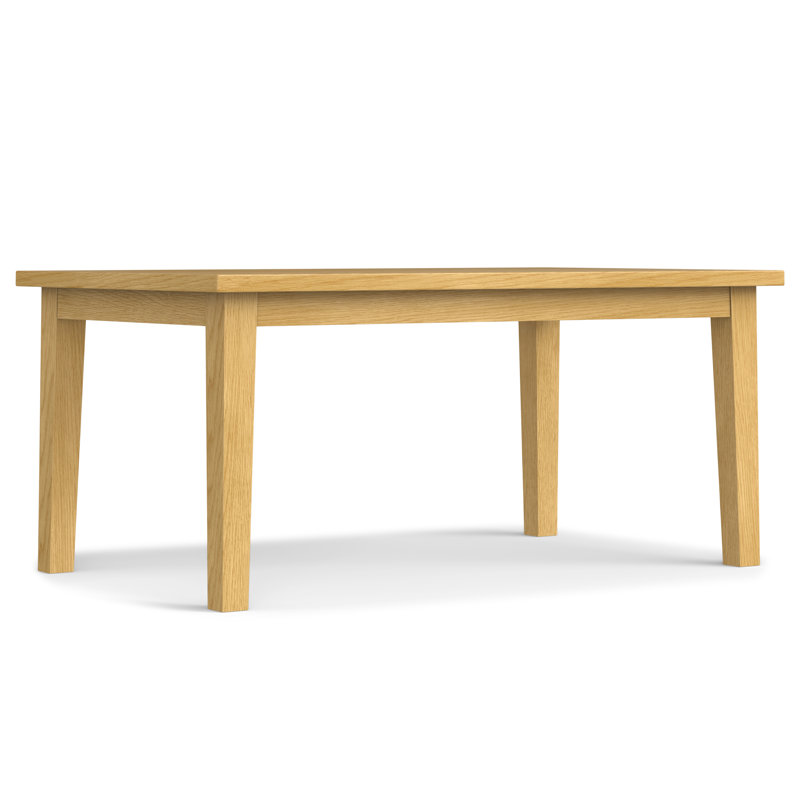 Eastwood 66" Oak Rectangular Contemporary Dining Table