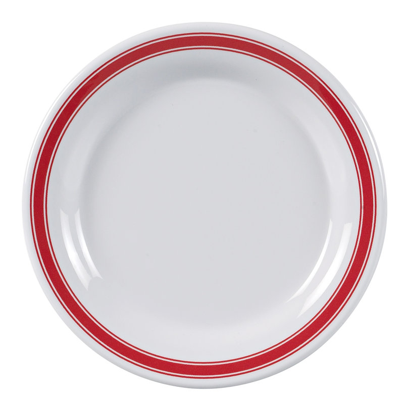 Houston Round Melamine Bread and Butter Plate