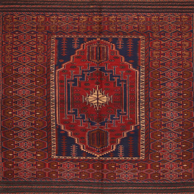 Tapis brun Southwestern