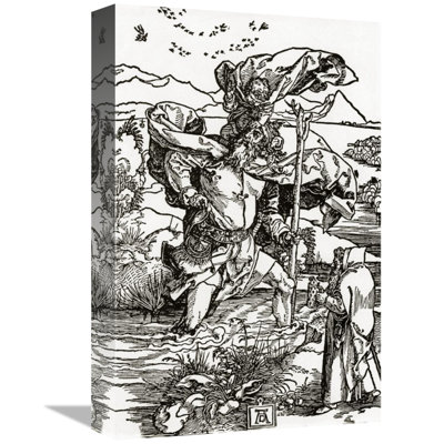 " St Christopher 2 " by Albrecht Dürer