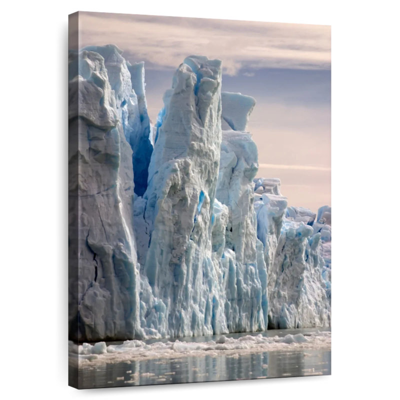 Towering Icebergs, 45" H x 30" W