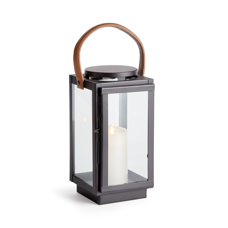 Lantern, 12.25" H x 6" W x 6.5" D