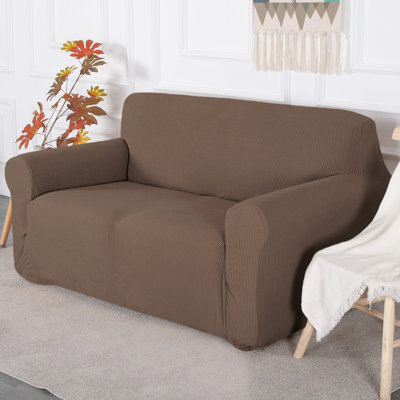 Ensemble de housse pour causeuse et housse de fauteuil extensible à 4 compartiments 3 pièces