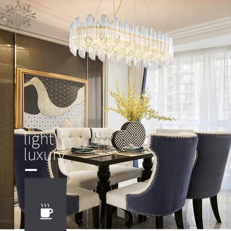 Ramsey 10 - Light Crystal Chandelier