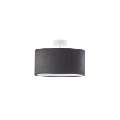 Vannatter Fabric Semi Flush Mount