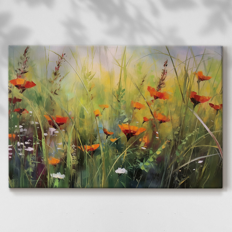 Série Floral-CXLVI -Galerie enveloppée Cavas, 24 x 36