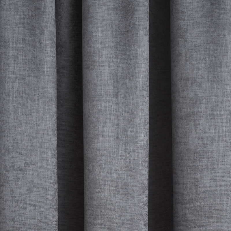 Galaxy Room Darkening Curtain Pair, Width 229 x Drop 229 cm, Charcoal